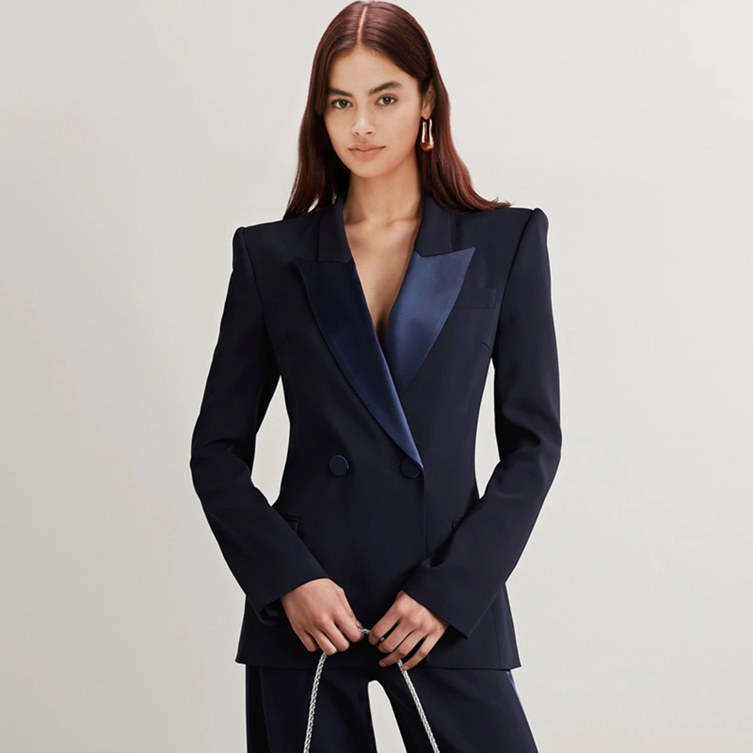 Womens Blazer - Allingentle – ensemble 2 pièces à