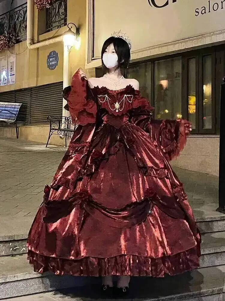 Formal Skirt - Robe de Princesse Lolita Longue et