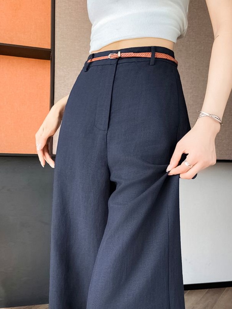 Pantalon large taille haute en - Tailored Trouser Wide avis et prix