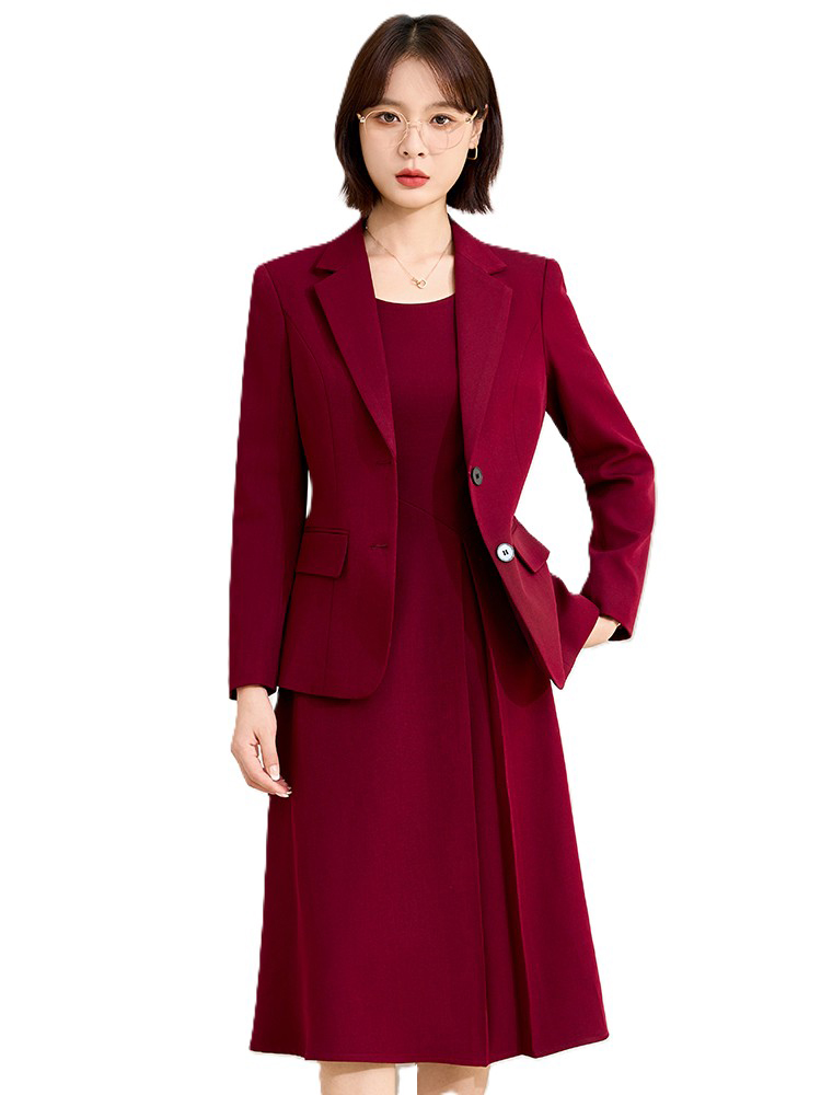Costume jupe de bureau pour fe - Women'S Red Formal Wear avis et prix