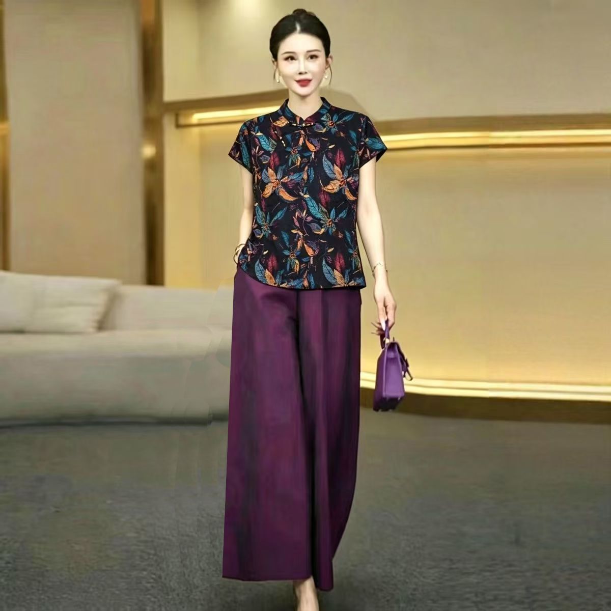 Ensemble deux pièces élégant e - Silk Blouse avis et prix