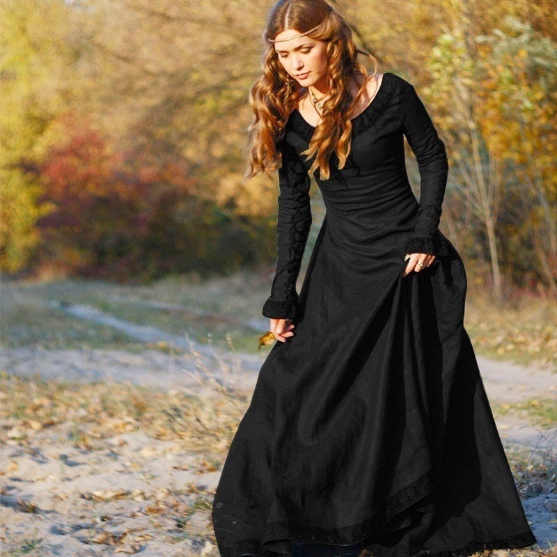 Robe longue médiévale pour fem - Lace Dress avis et prix