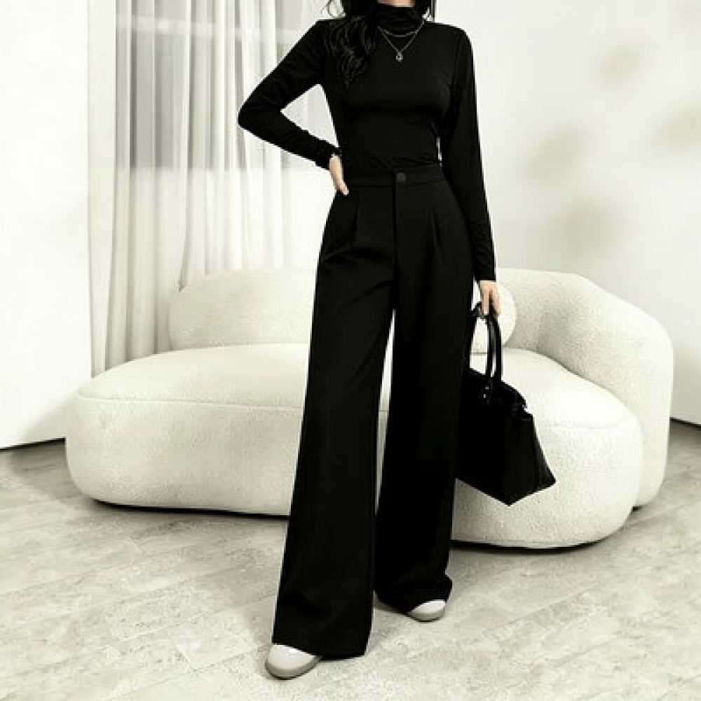 Pantalon de costume à jambes l - Tailored Trouser Wide avis et prix