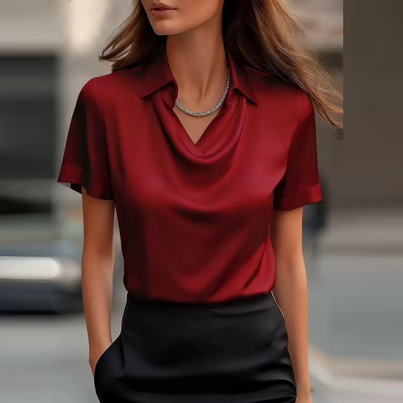 Chemise en Satin pour femmes e - Silk Blouse avis et prix