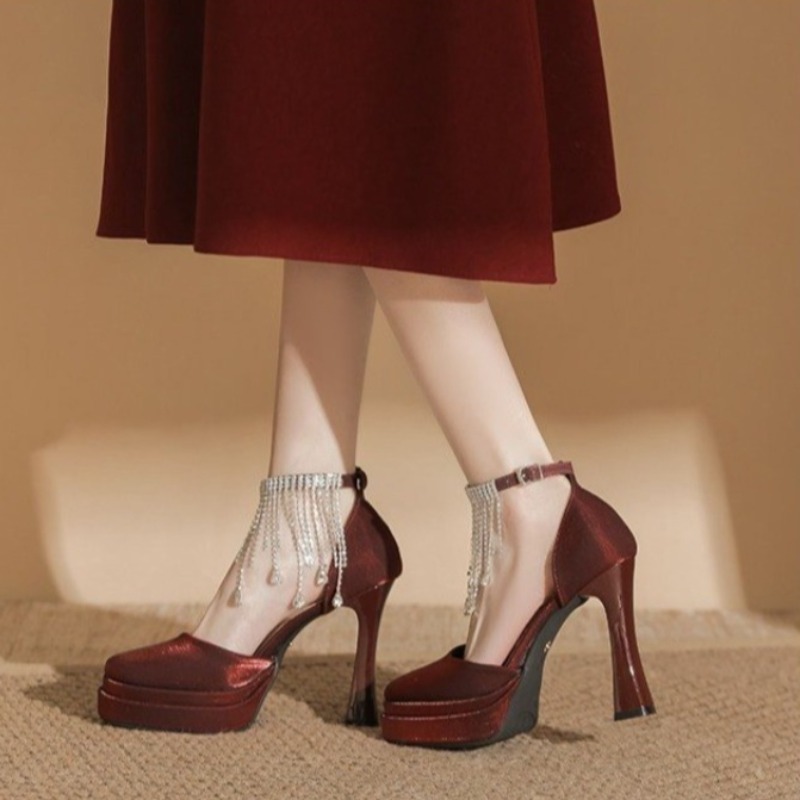 Chaussures de mariée Mary Jane - Pump Heel Block avis et prix